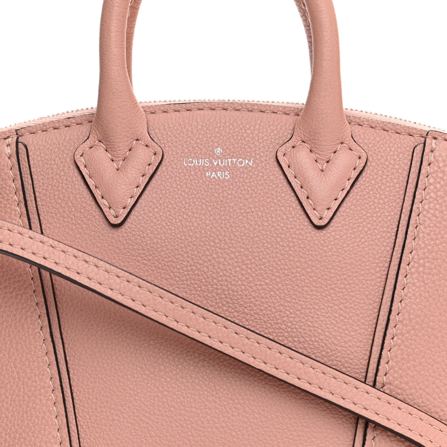 Louis Vuitton Veau Cachemire Soft Lockit Nano Magnolia 7 of 9