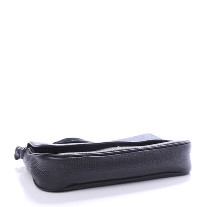 Gucci Pebbled Calfskin Medium Soho Flap Crossbody Black 3 of 9