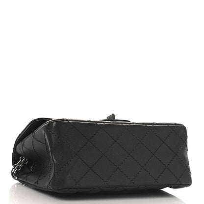 Chanel Metallic Sheepskin Quilted 2.55 Reissue Mini Flap Dark Grey 4 of 11