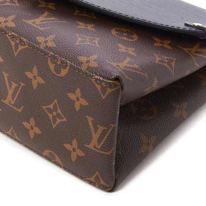 Louis Vuitton Epi Monogram Saint Michel Black 5 of 8