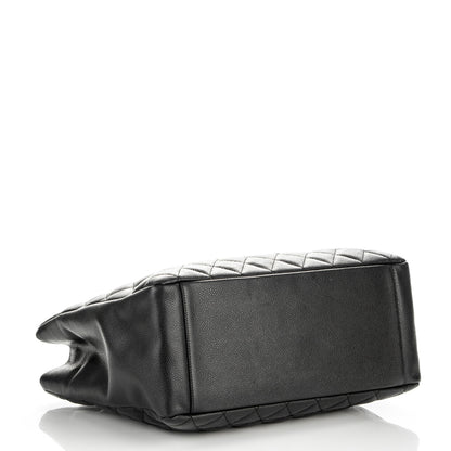 Chanel Caviar Quilted Grand Shopping Tote GST Black 4 of 7