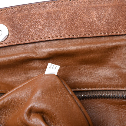 Prada Washed Buffalo Frame Bag Brandy 5 of 11