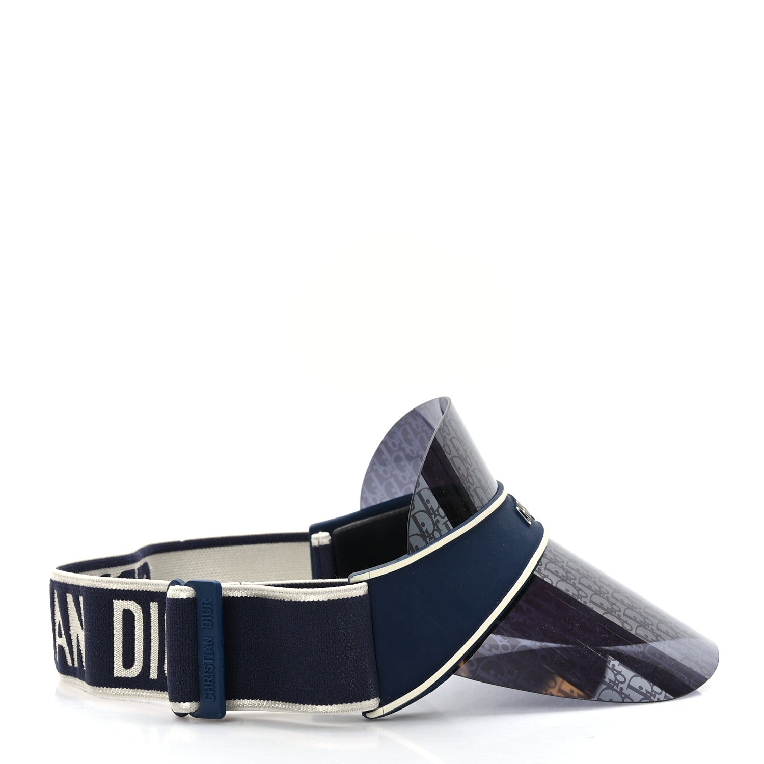 Christian Dior Oblique DiorClub V1U Sun Visor Blue 5 of 6
