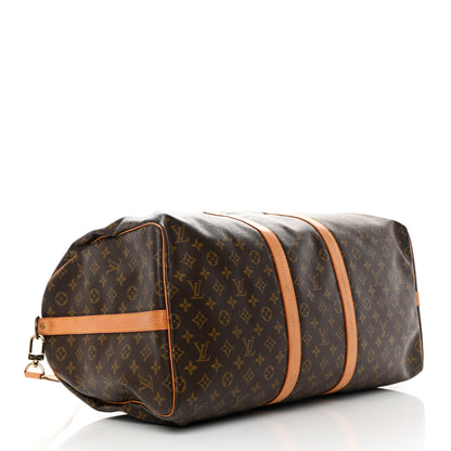 Louis Vuitton Monogram Keepall Bandouliere 55 3 of 17