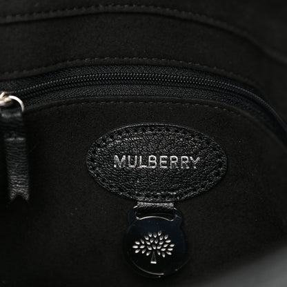 Mulberry Glossy Goatskin Small Lily Flap Black 6 of 11
