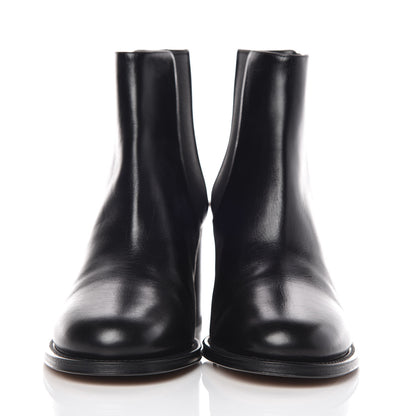 Chanel Glazed Calfskin Short Boots 40 Black 2 of 8