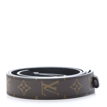 Louis Vuitton Monogram Bandouliere Shoulder Strap XL Black 3 of 9