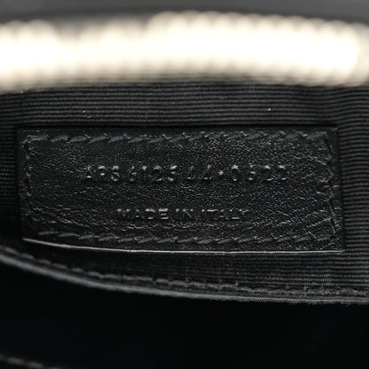 Saint Laurent Calfskin Matelasse Monogram Lou Camera Bag Black 7 of 14