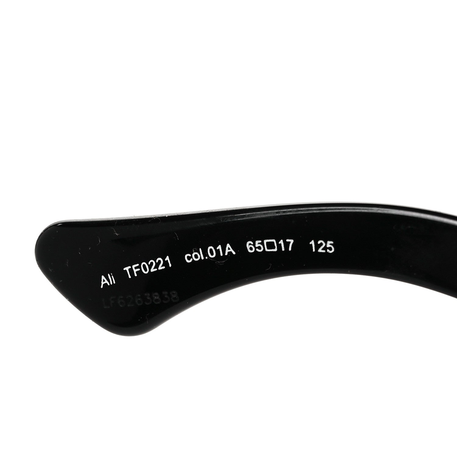 Tom Ford Ali Oversized Round Sunglasses Black 6 of 8