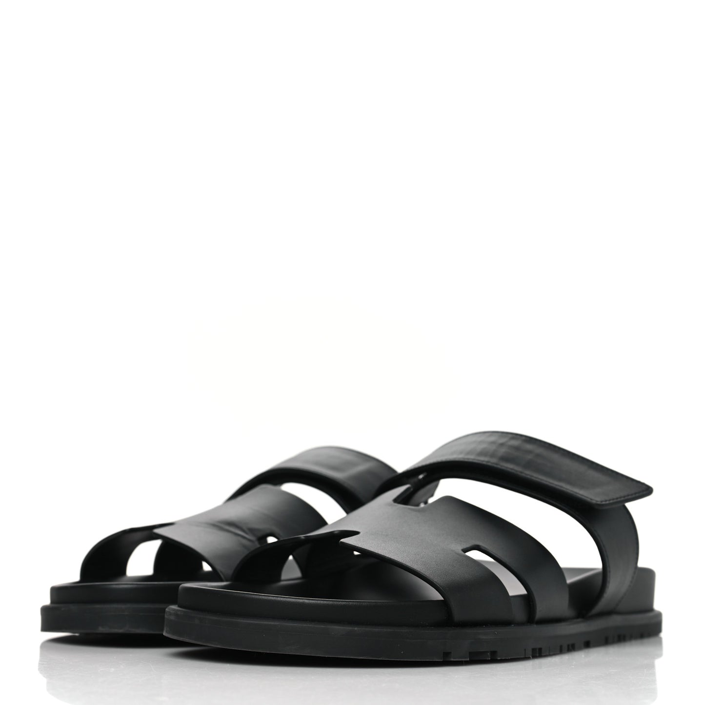 Calfskin Womens Chypre Sandals 40 Black