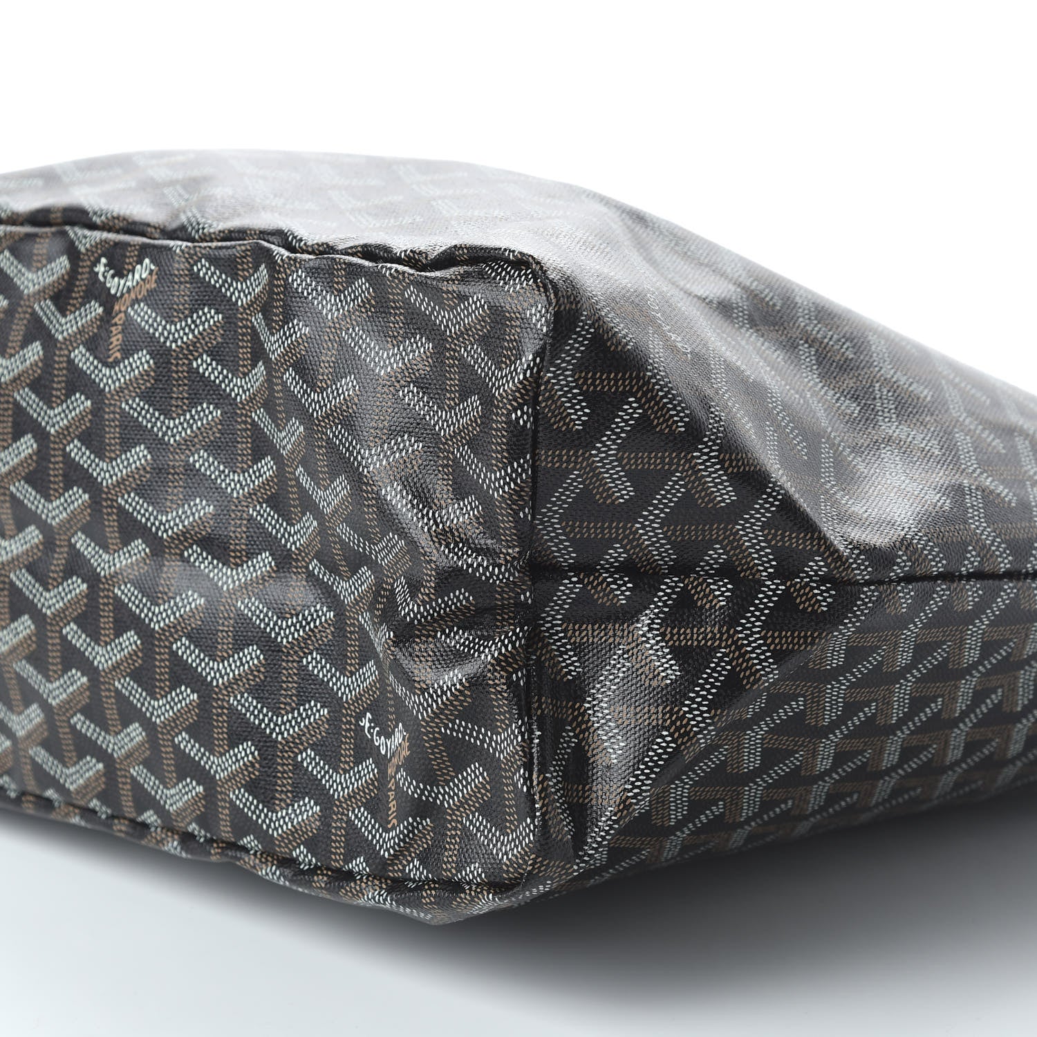 Goyard Goyardine Saint Louis PM Black Gold 7 of 8
