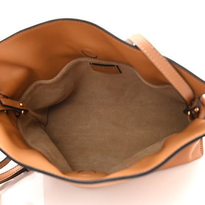 Loewe Calfskin Mini Flamenco Knot Clutch Warm Desert 5 of 10