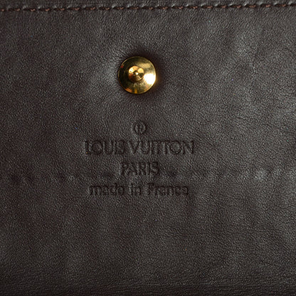 Louis Vuitton Vernis Porte Tresor International Wallet Amarante 6 of 8