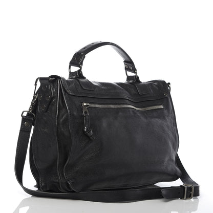 Proenza Schouler Lambskin Medium PS1 Satchel Black 3 of 9