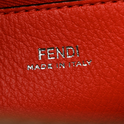 Fendi Vitello Baltico Dolce DotCom Satchel Tortora Papavero 7 of 13