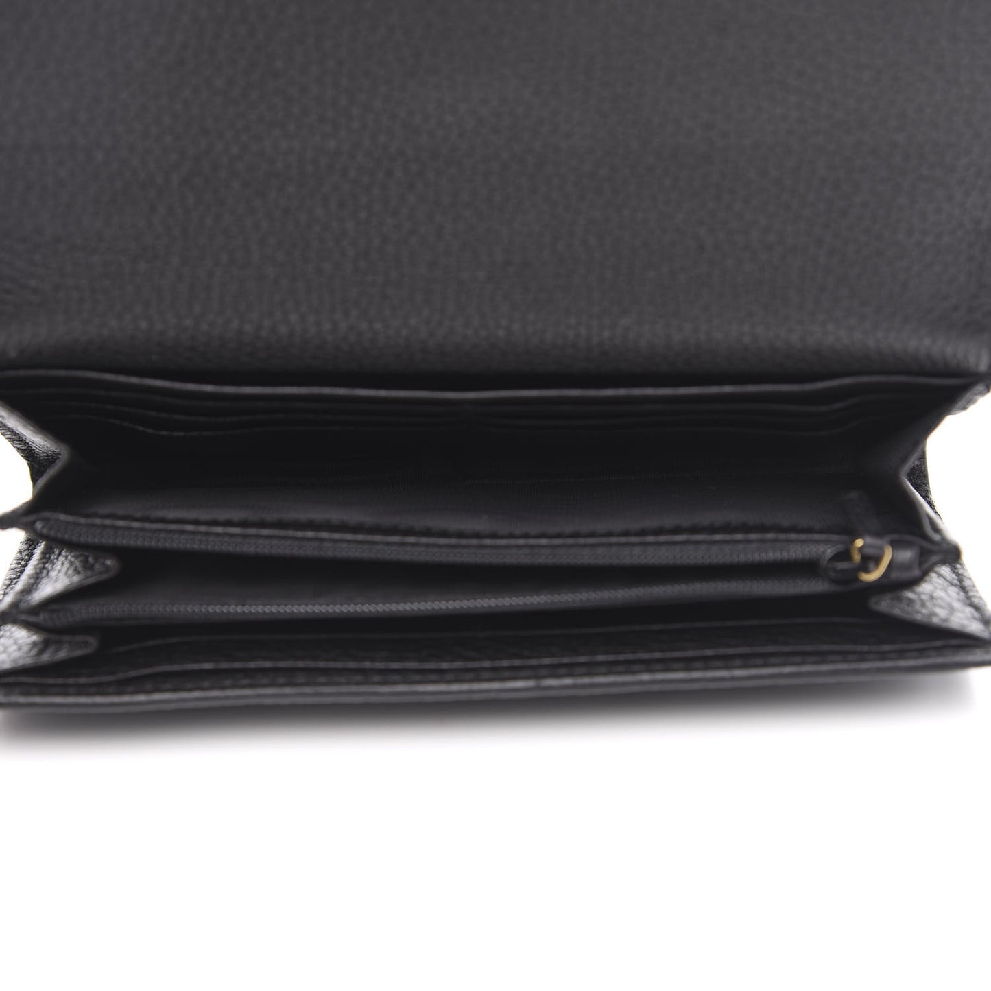 Calfskin Animalier Continental Wallet Black