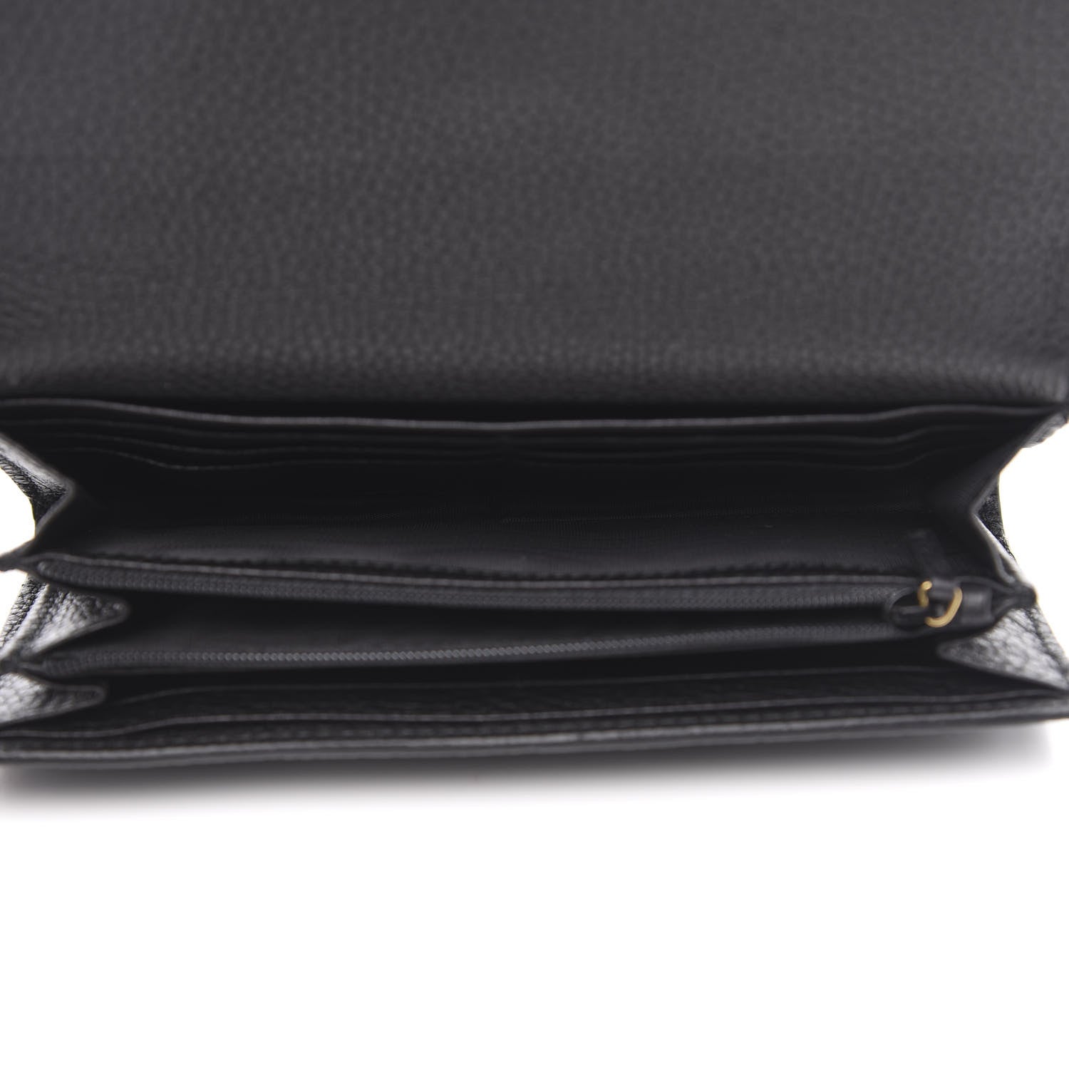 Gucci Calfskin Animalier Continental Wallet Black 5 of 10