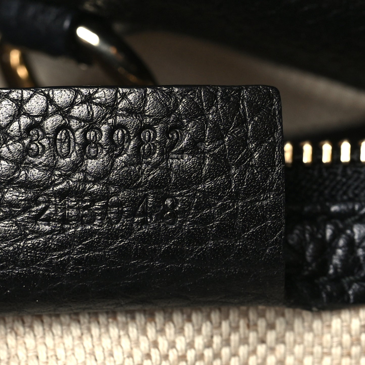 Pebbled Calfskin Medium Soho Chain Shoulder Bag Black