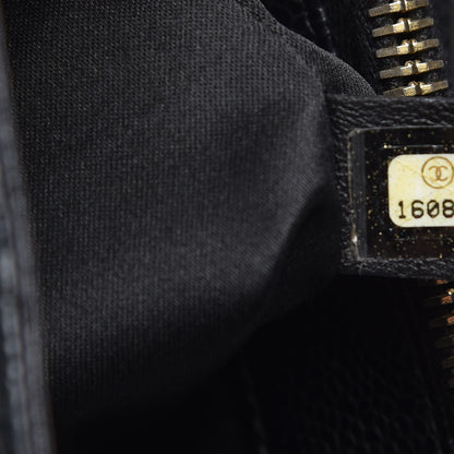 Chanel Caviar Quilted Grand Shopping Tote GST Black 7 of 14