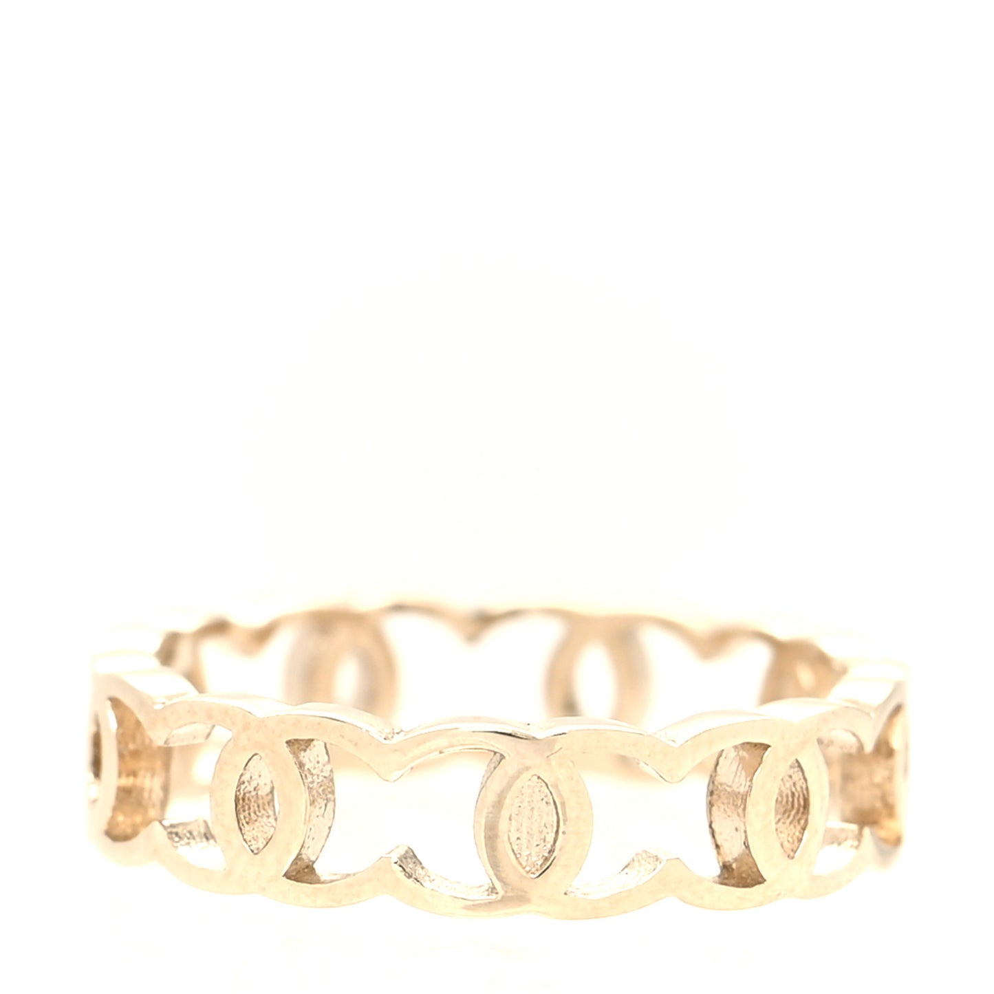 Metal CC Ring 6 52 Gold