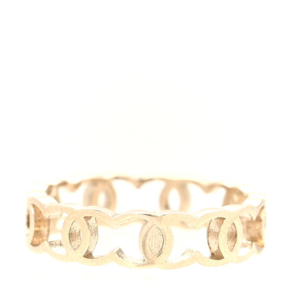 Chanel Metal CC Ring 6 52 Gold 3 of 4