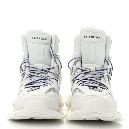 Balenciaga Mesh Nylon Womens Track Hike Sneakers 39 White 2 of 8
