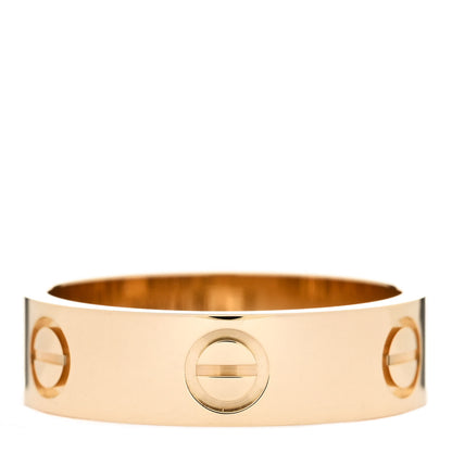 Cartier 18K Yellow Gold 5.5mm LOVE Ring 55 7.25 3 of 5