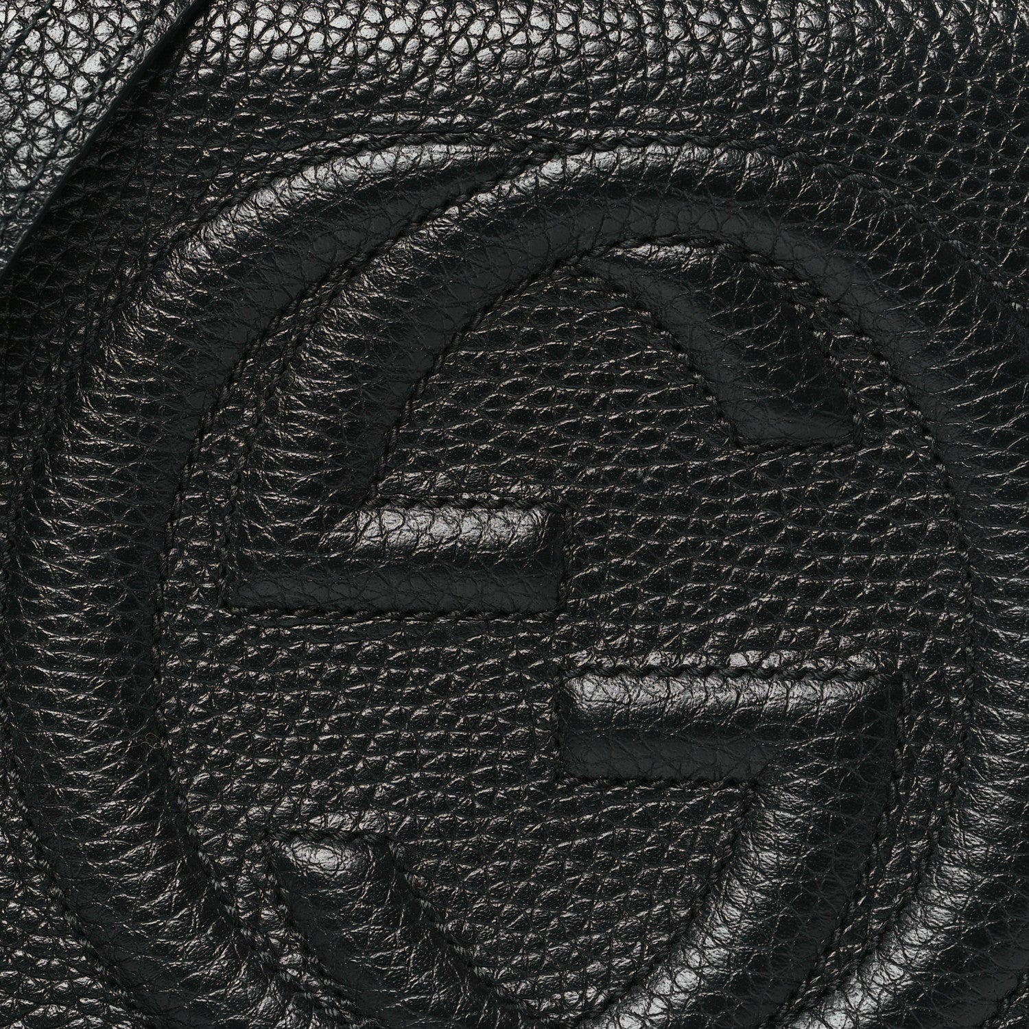 Gucci Pebbled Calfskin Small Soho Disco Bag Black 8 of 10