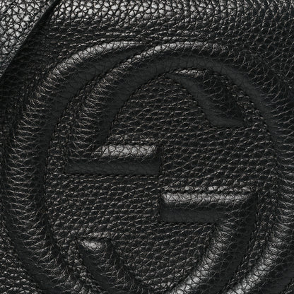 Gucci Pebbled Calfskin Small Soho Disco Bag Black 8 of 10