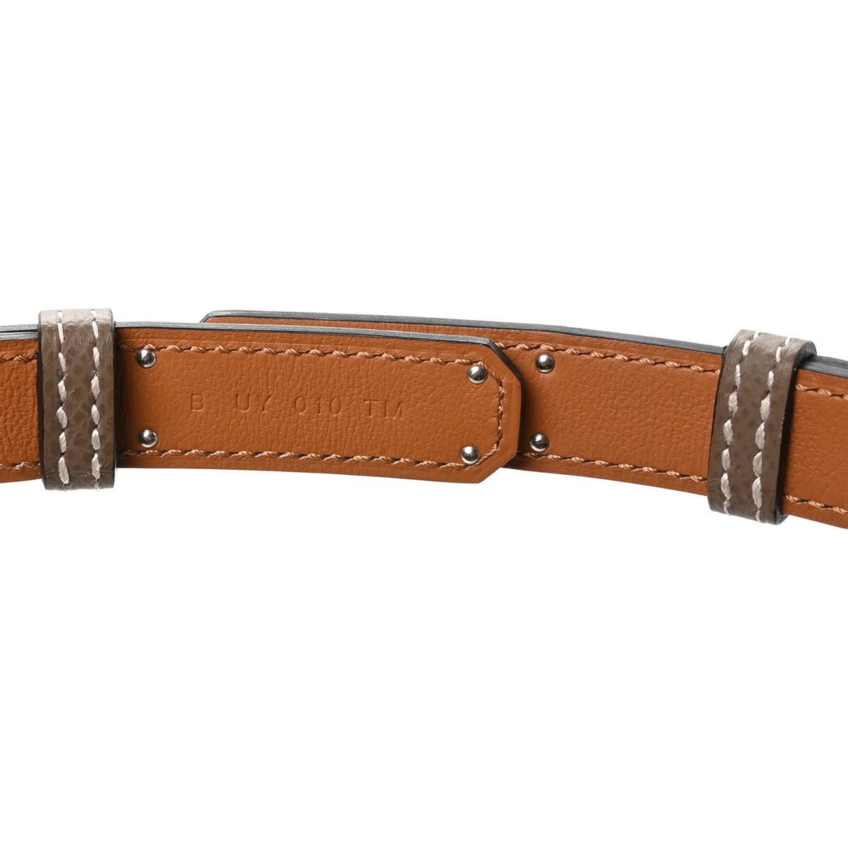 Epsom Kelly Belt Etoupe