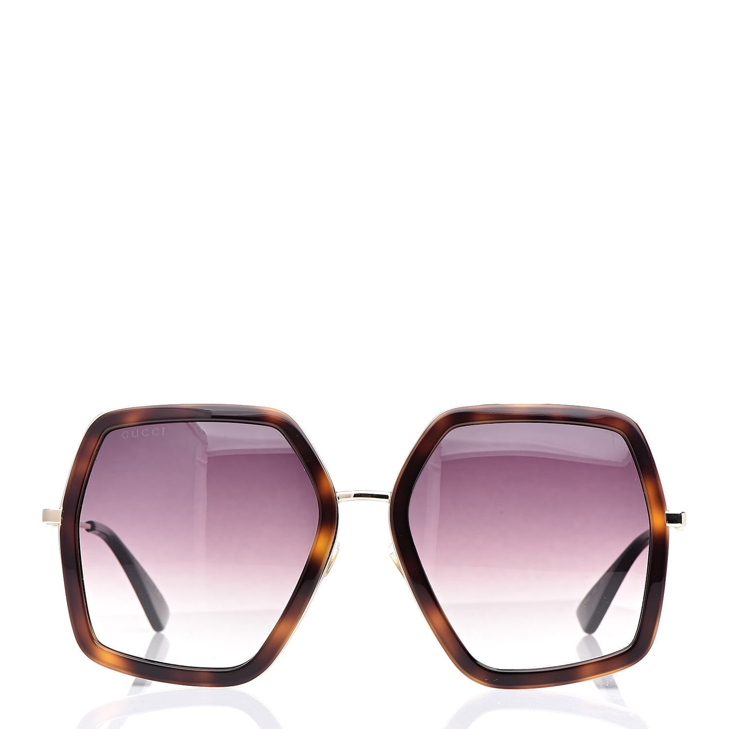 Square Frame GG0106S Sunglasses Tortoise