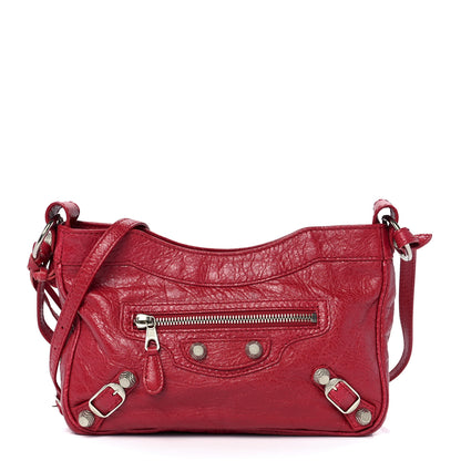 Balenciaga Agneau Giant 12 Silver Hardware Hip Rouge Sapphire 3 of 10