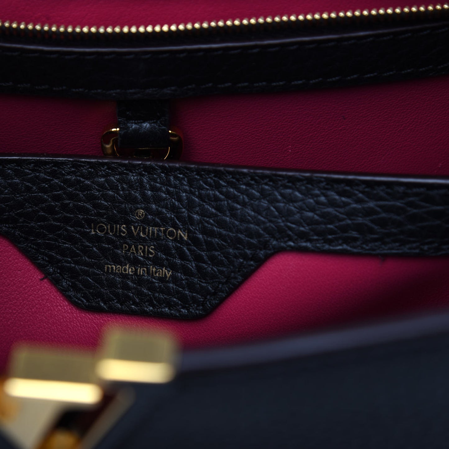 Taurillon Capucines BB Black