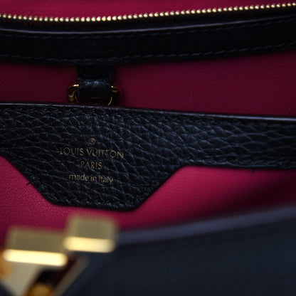 Louis Vuitton Taurillon Capucines BB Black 6 of 8