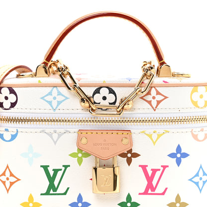 Louis Vuitton LV x TM Monogram Multicolor Vanity Chain Pouch White 7 of 10