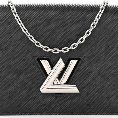 Louis Vuitton Epi Twist Belt Chain Wallet Black 7 of 11