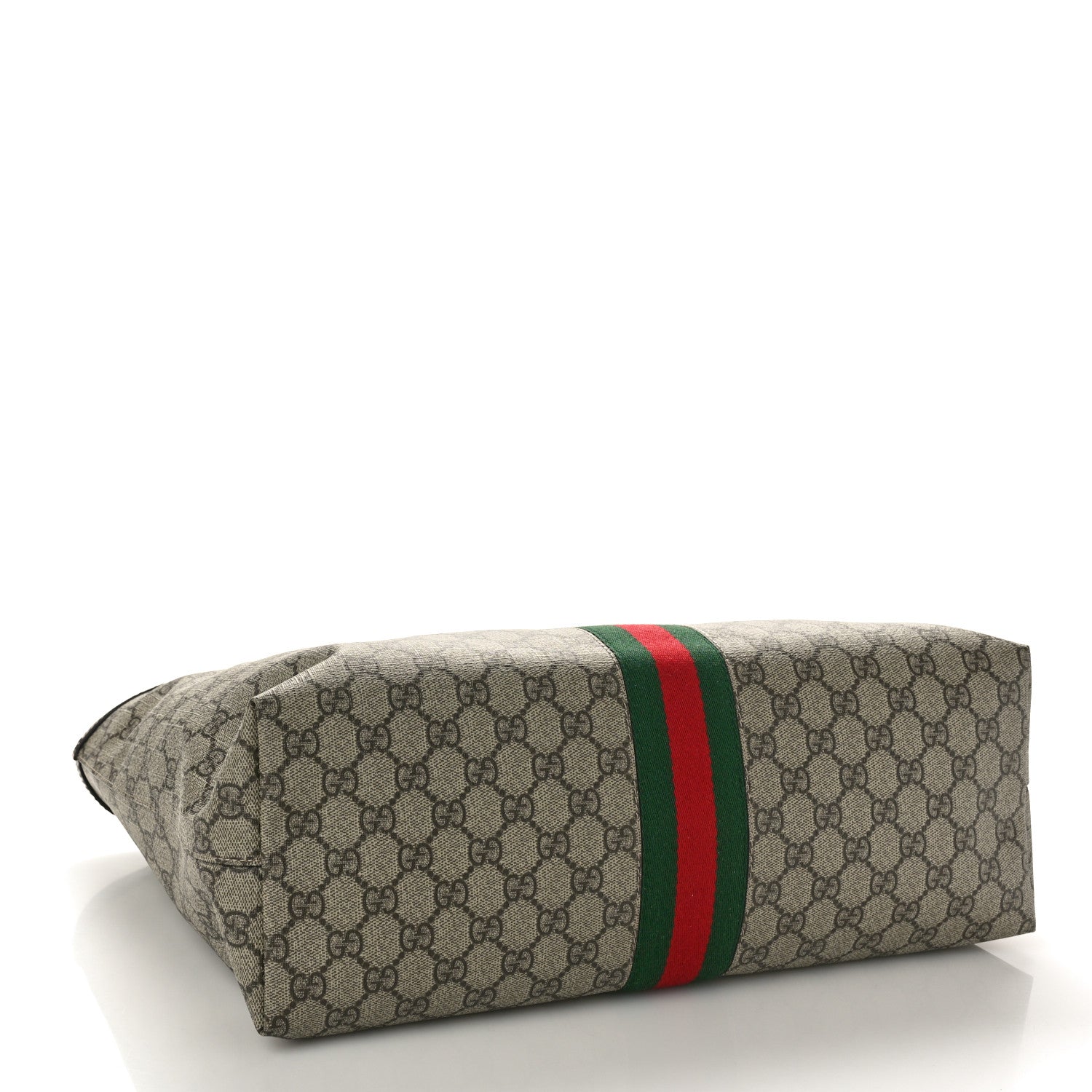 Gucci GG Supreme Monogram Medium Ophidia Shopping Tote Brown 4 of 12