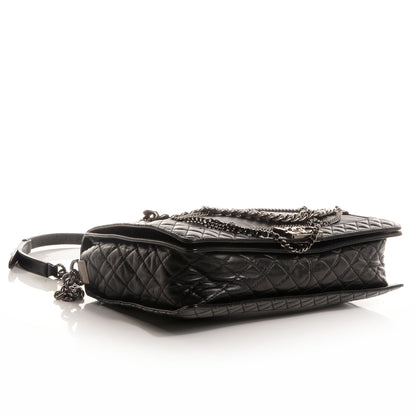 Chanel Calfskin Enchained Large Boy Flap Black 4 of 7