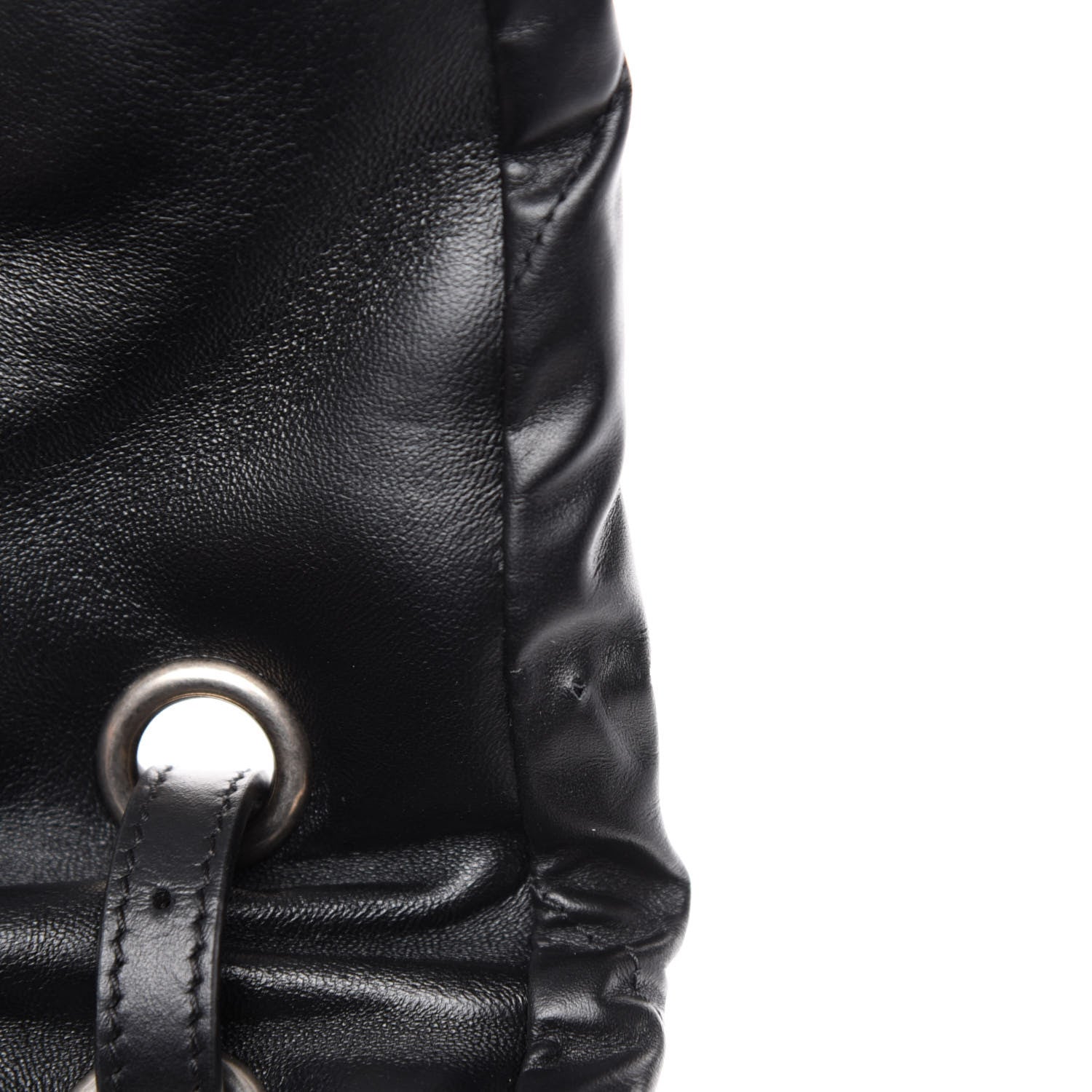 Balenciaga Nappa Calfskin Quilted Large Touch Shoulder Bag Black 10 of 14