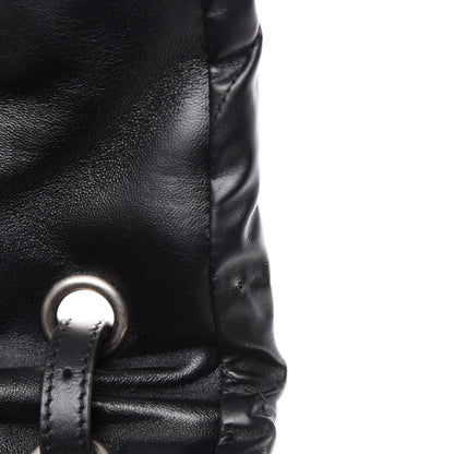Balenciaga Nappa Calfskin Quilted Large Touch Shoulder Bag Black 10 of 14