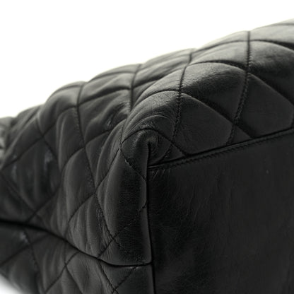 Chanel Lambskin Quilted Tote Black 21 of 30