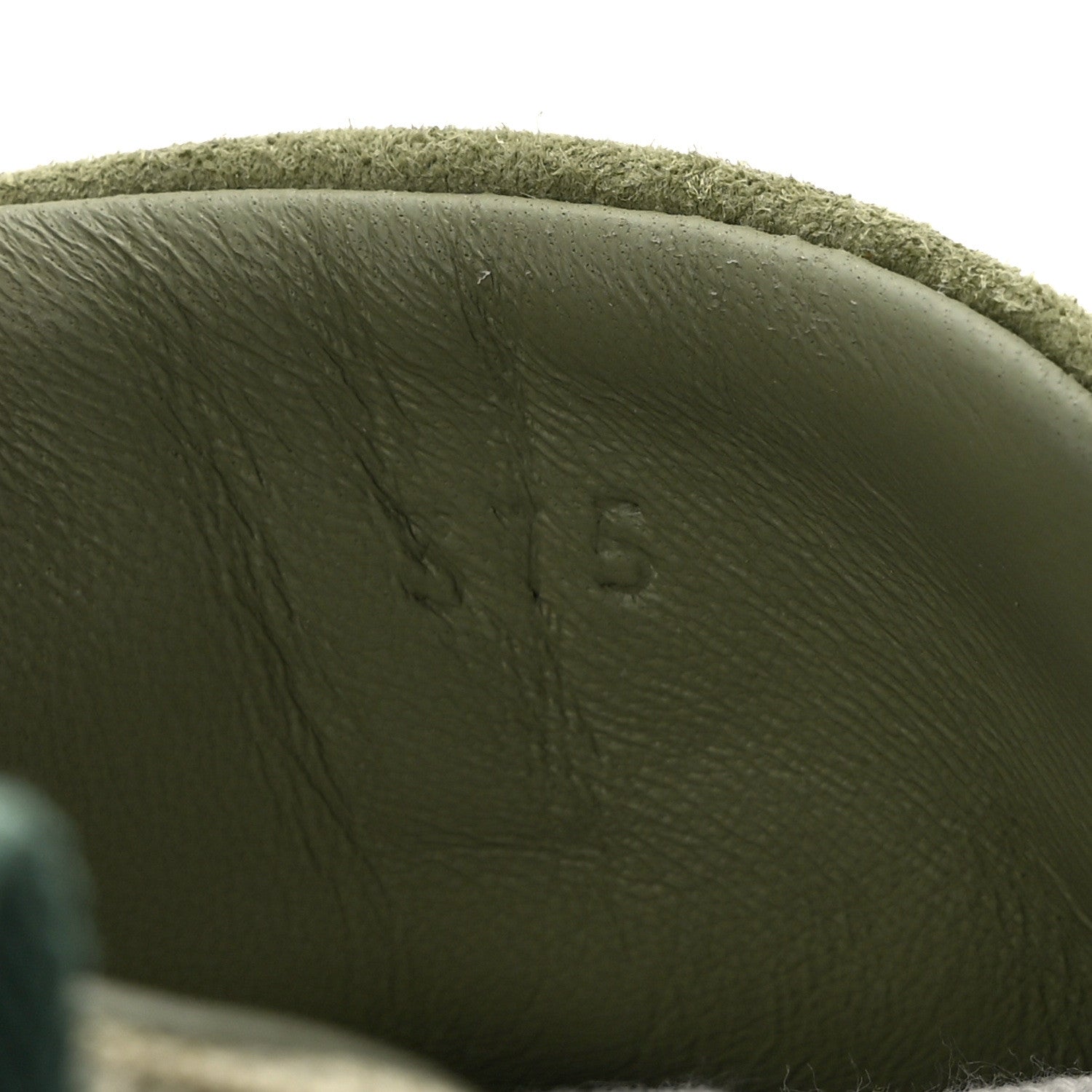 Hermes Air Mesh Suede Goatskin Bouncing Sneakers 37.5 Vert D'eau Celadon 8 of 10
