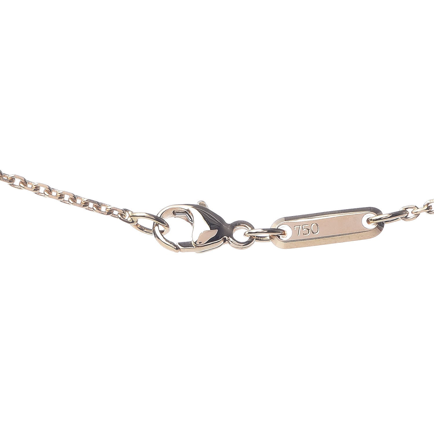 Chopard 18K Yellow Gold Crystal Diamond So Happy Heart Pendant Necklace 5 of 6