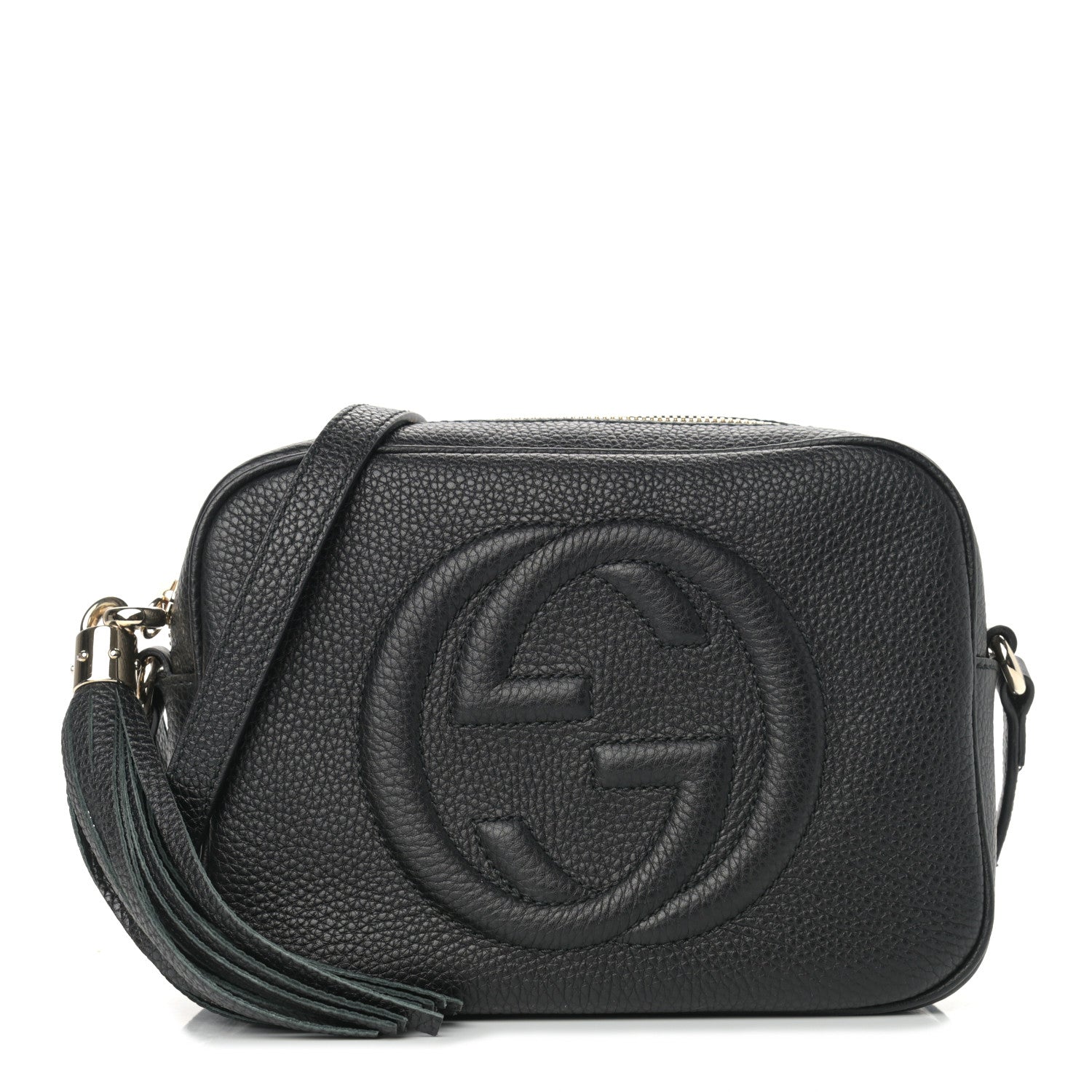 Gucci Pebbled Calfskin Small Soho Disco Bag Black 1 of 9