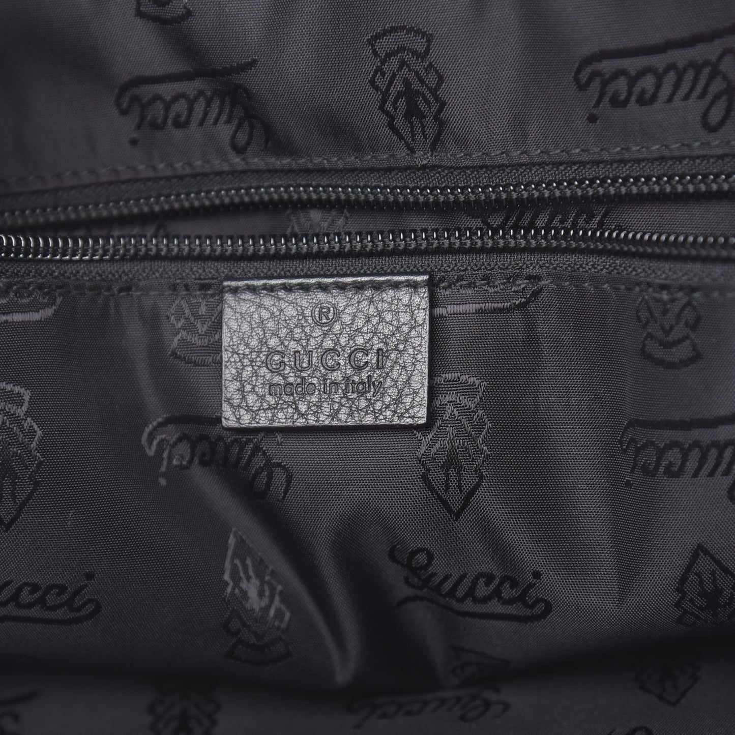Guccissima Medium Briefcase Black