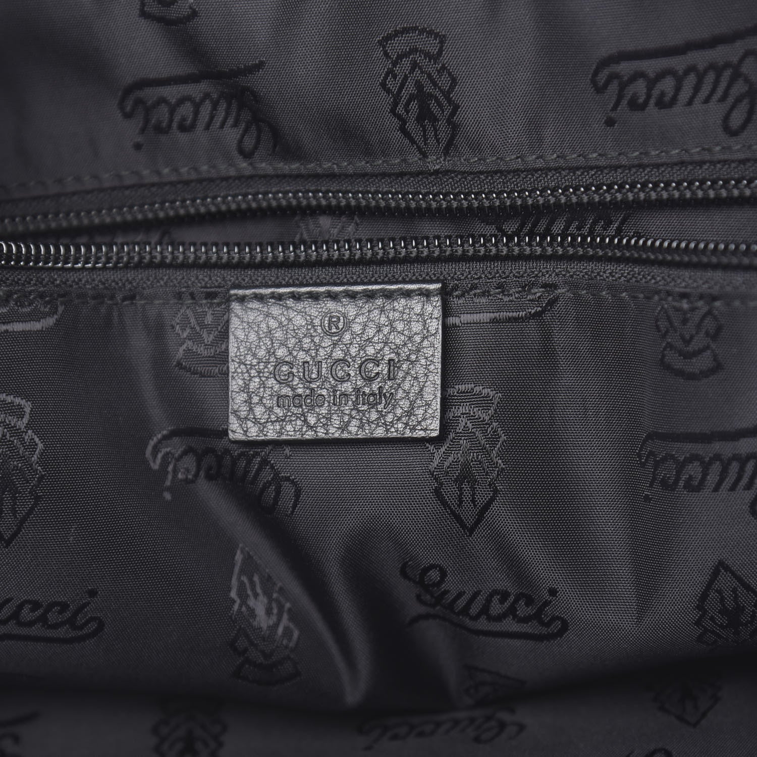 Gucci Guccissima Medium Briefcase Black 6 of 13