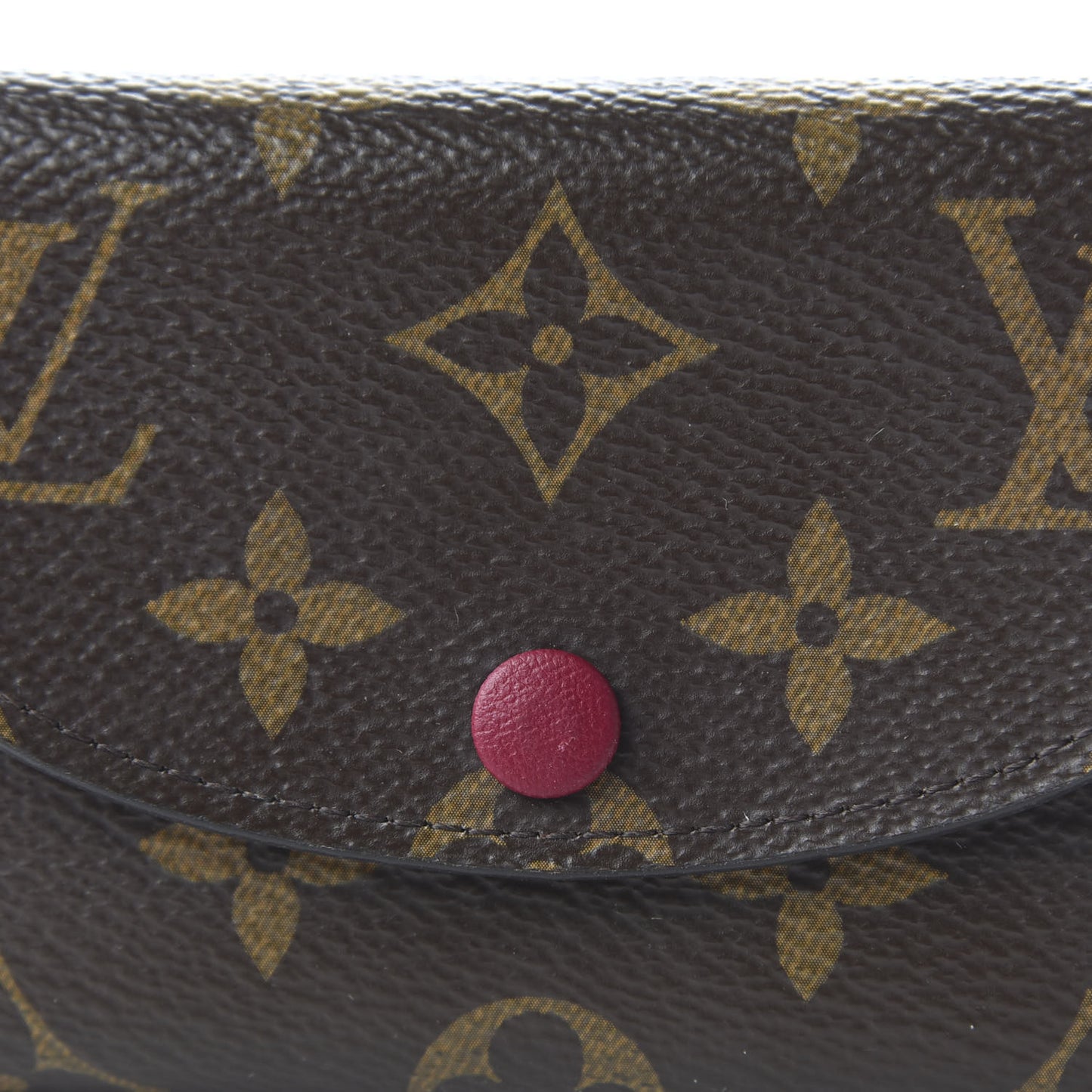Monogram Rosalie Coin Purse Fuchsia