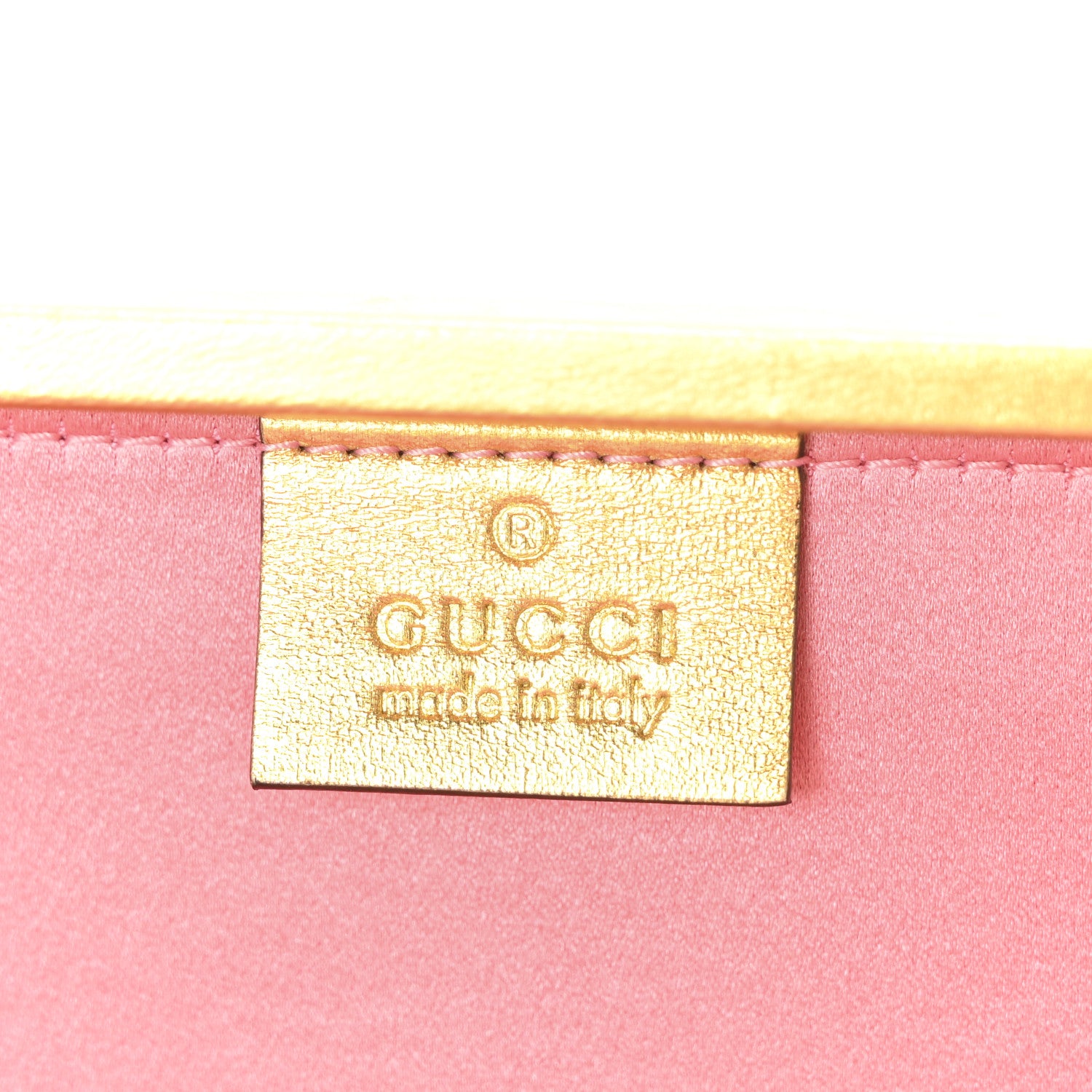 Gucci Metallic Nappa Matelasse Broadway Top Handle Bag Gold 6 of 10