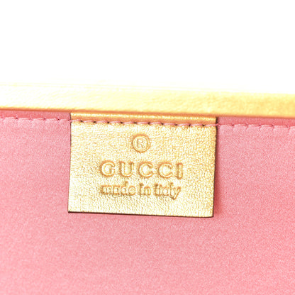 Gucci Metallic Nappa Matelasse Broadway Top Handle Bag Gold 6 of 10