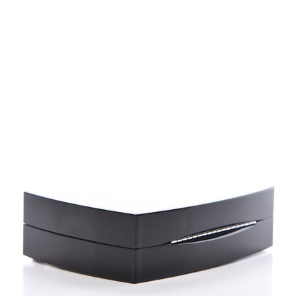 Chanel Plexiglass Compact Box Clutch Black 4 of 9